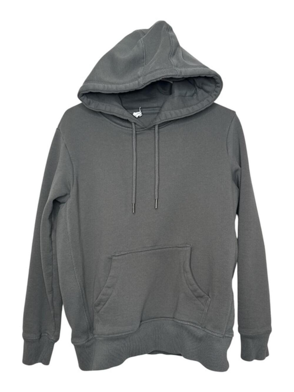 Original Favorites Slate Heavyweight Organic Cotton Hoodie Small